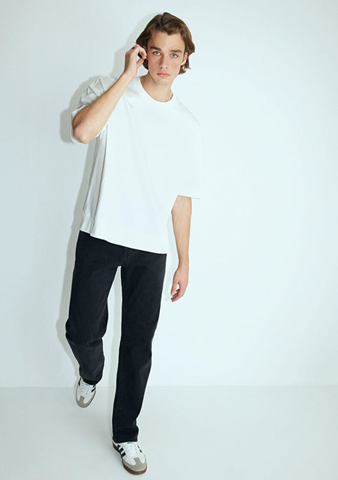 M0010039-83811 Erkek Siyah Jean Pantolon