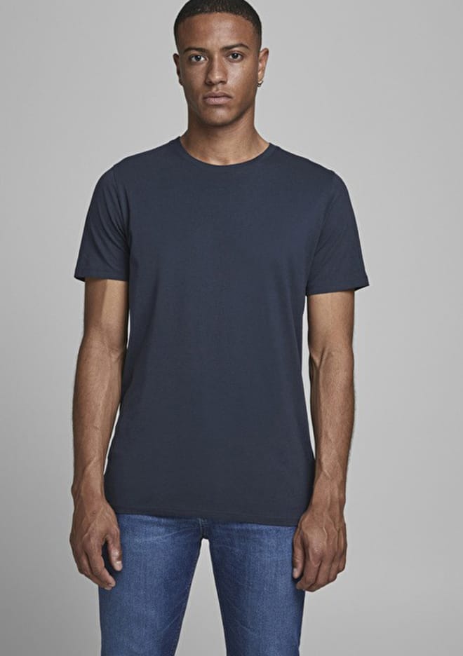 12156101 Erkek Çok Renkli Basic T-shirt