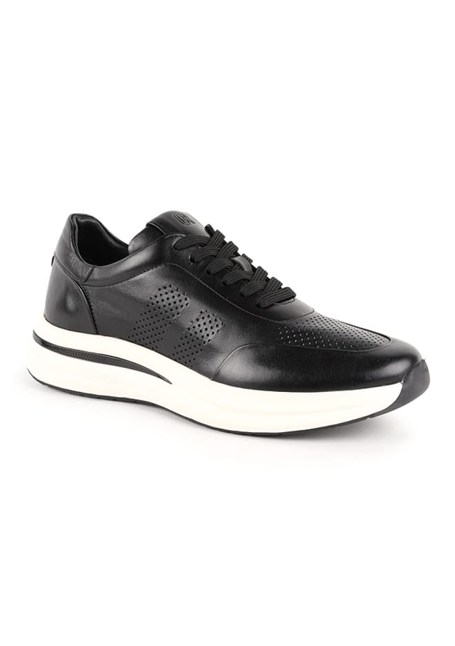 H1130 Ea Eva Antik Erkek Siyah Casual Ayakkabı