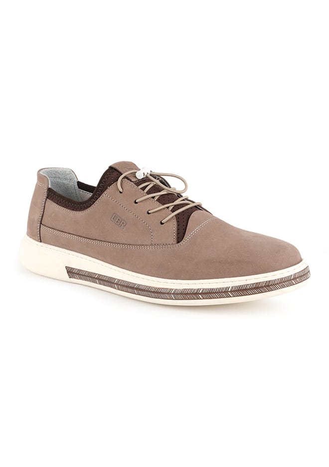 H1097 Ea Eva Nubuk Erkek Bej Casual Ayakkabı