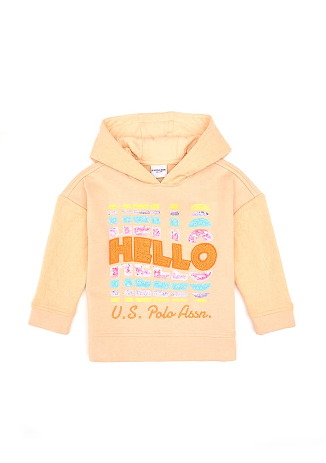 T117142168.Pu-7986 Kız Çocuk Turuncu Sweatshirt