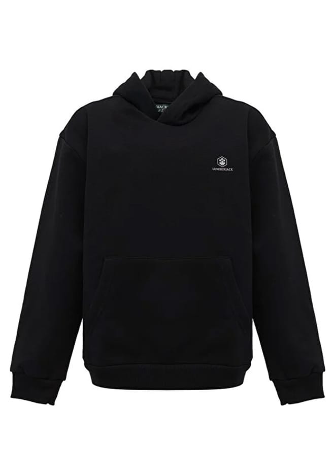 A10205520810010 Erkek Çocuk Siyah Sweatshirt