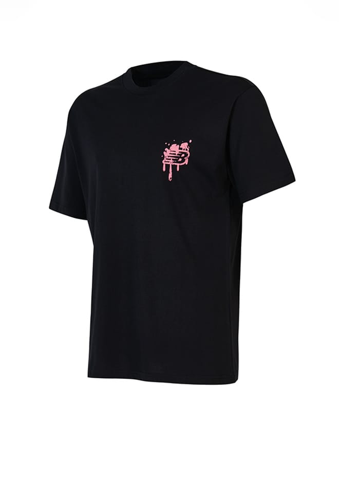 Mnt1649-Bk Erkek Siyah Baskılı T-shirt