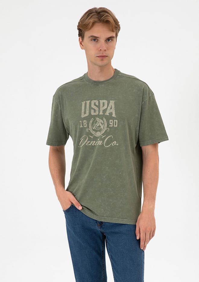 T117044086.2106782 Erkek Bej T-shirt