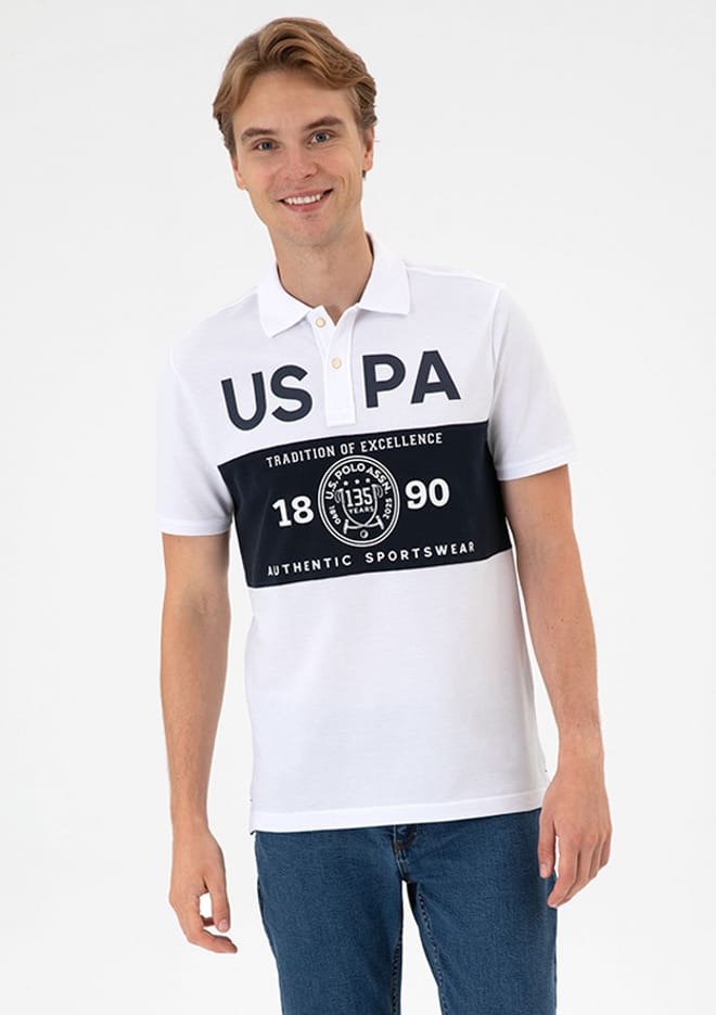 T117064410.2104397 Erkek Beyaz Regular T-shirt