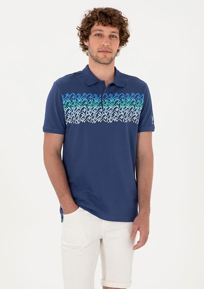T117068442.2104441 Erkek Lacivert Regular T-shirt