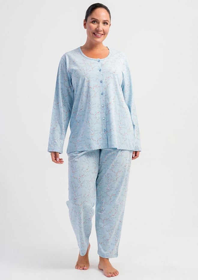 5032430483 Kadın Mavi Pijama