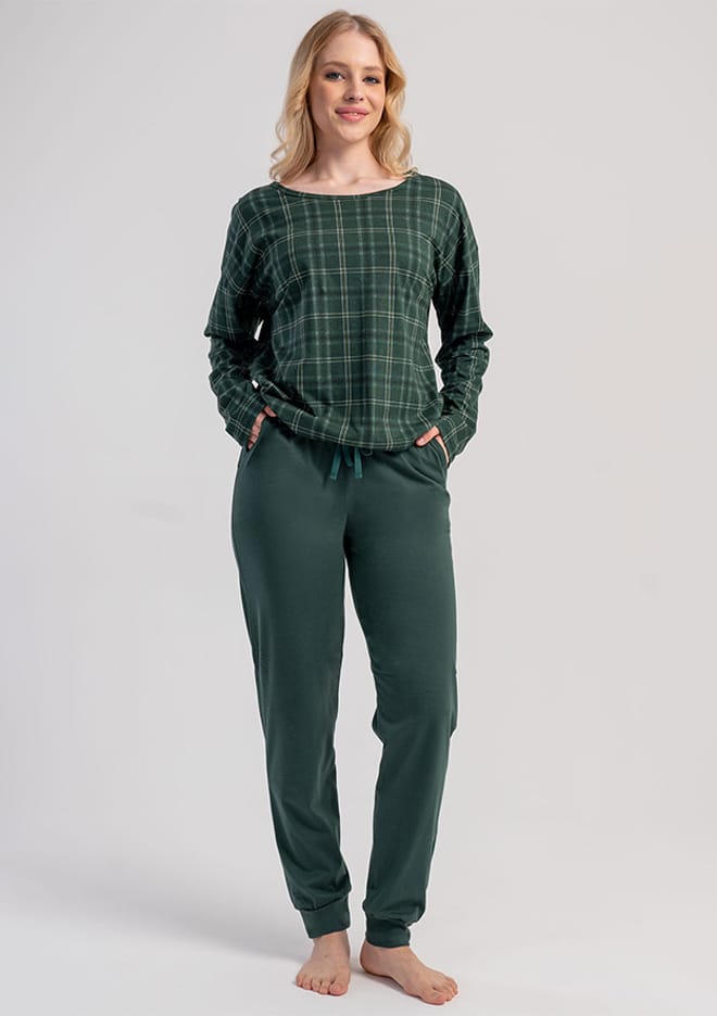 5031205080 Kadın Yeşil Pijama