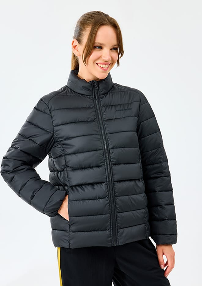 S231240-3817 Kadın Siyah Mont