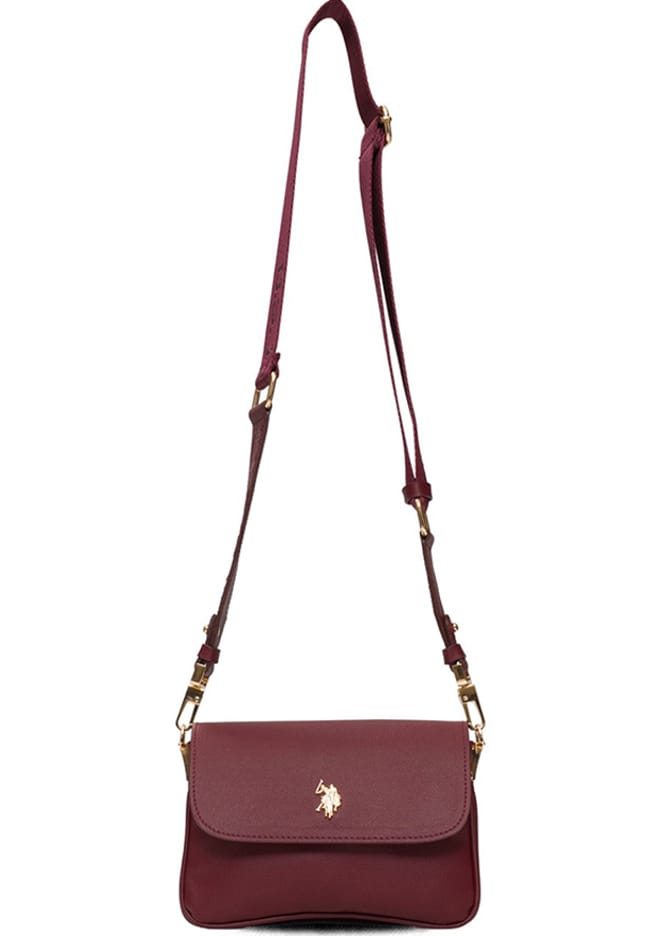 Us25600 Kadın Bordo Çapraz Çanta