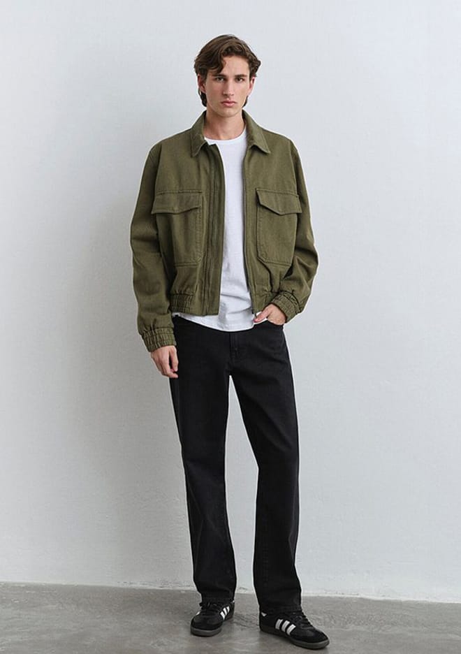 M0010101-83811 Erkek Siyah Jean Pantolon
