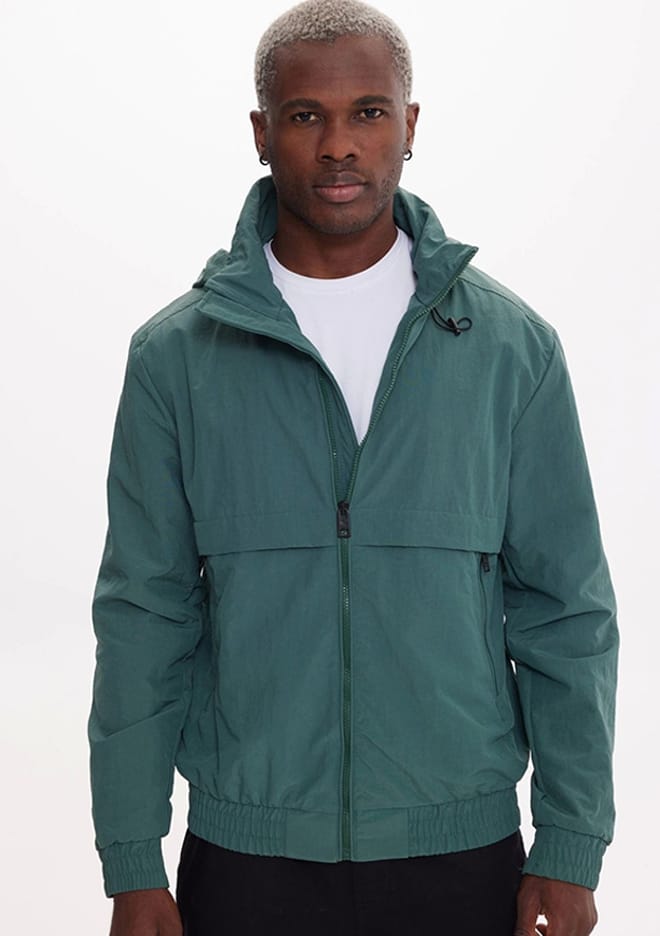 Tc1237 Unisex Yetişkin Yeşil Mont