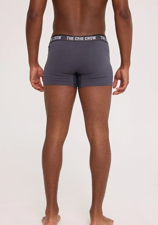 Tc1918 Unisex Yetişkin Antrasit Boxer
