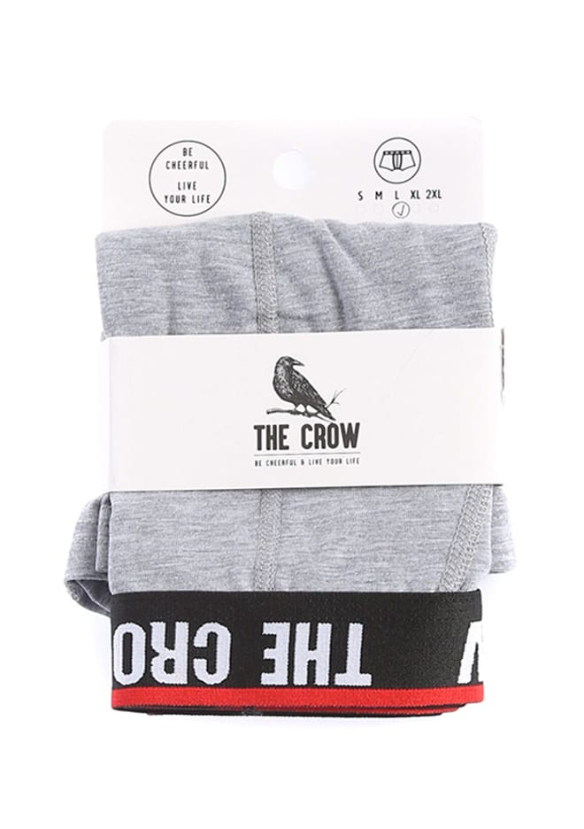 Tc1908 Unisex Yetişkin Gri Boxer