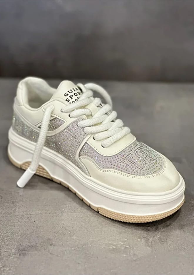 24K355 By Kadın Beyaz Casual Ayakkabı