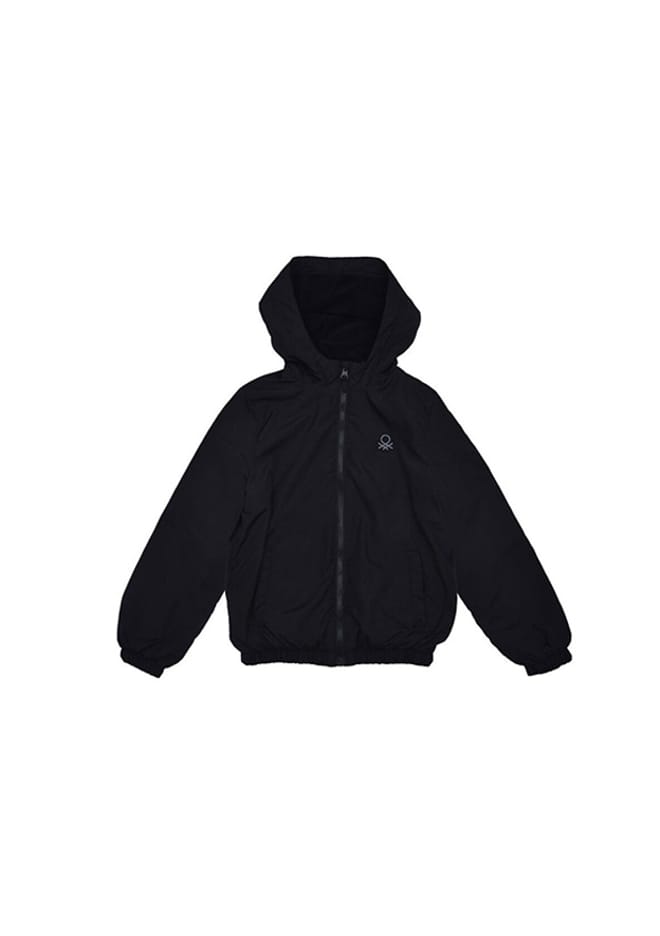 18000 Unisex Çocuk Siyah Mont