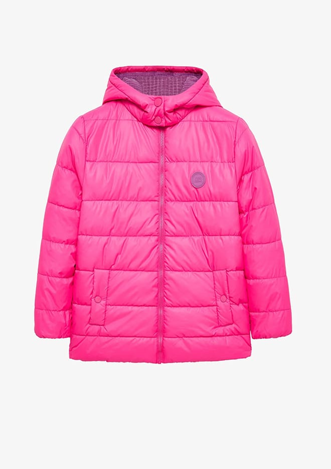 Sk242030-612 Kız Çocuk Pembe Mont