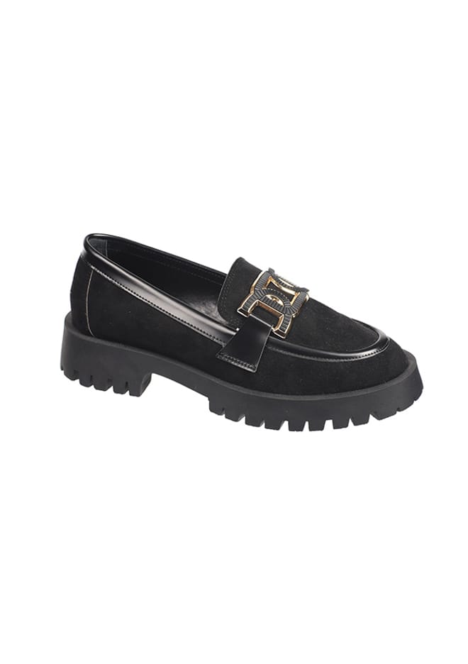 K24.101.P22 Kadın Siyah Casual Ayakkabı