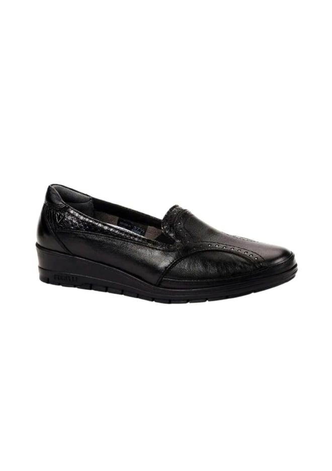 25109-H Zenne Ayakka Kadın Siyah Casual Ayakkabı