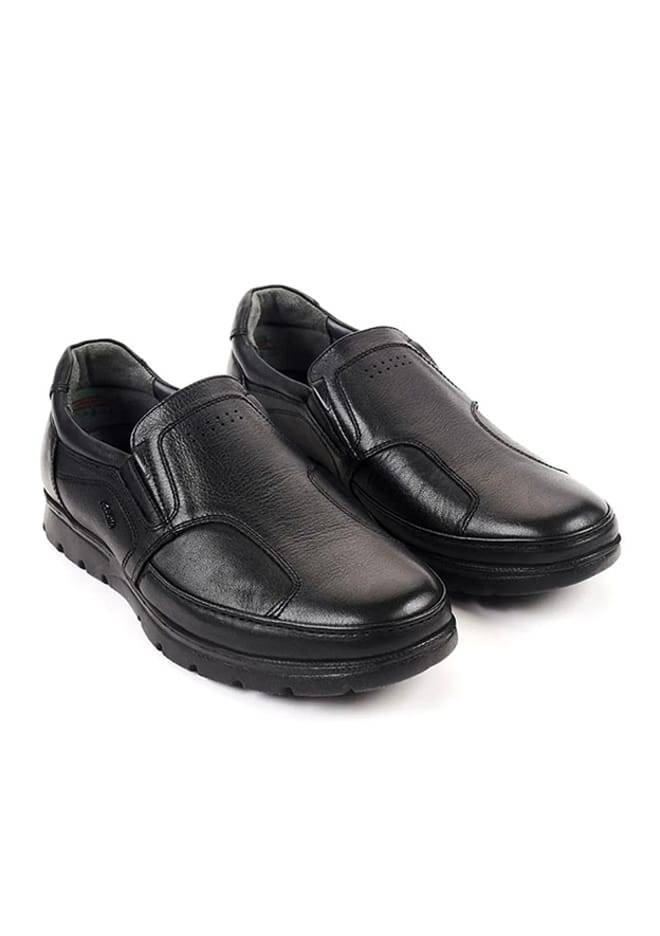 32606-H Merdane Ayak Erkek Siyah Casual Ayakkabı