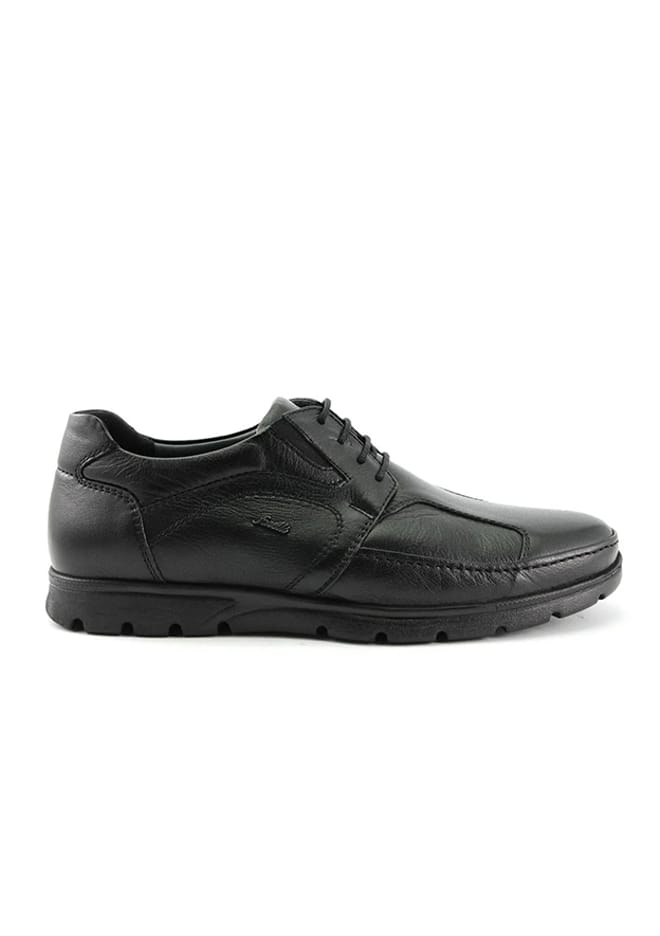 32605-H Merdane Ayak Erkek Siyah Casual Ayakkabı