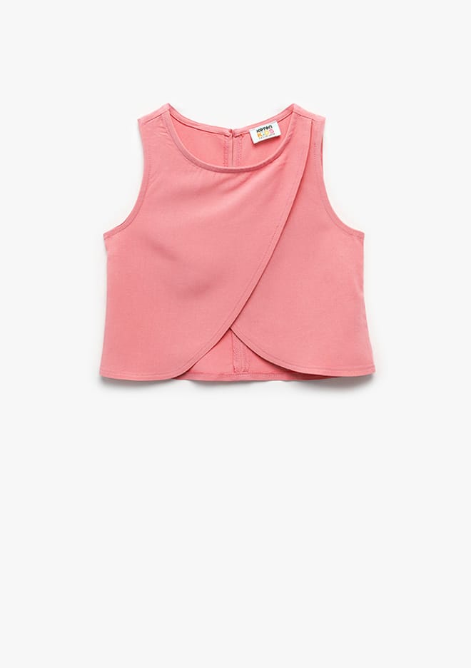 5Skg60014Aw Kız Çocuk Pembe Bluz