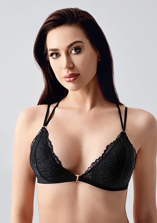 3383260000 Kadın Siyah Bralet