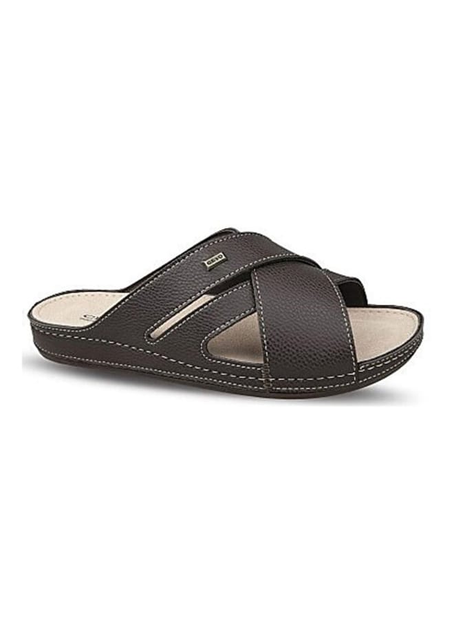 9964-12 Erkek Kahverengi Terlik
