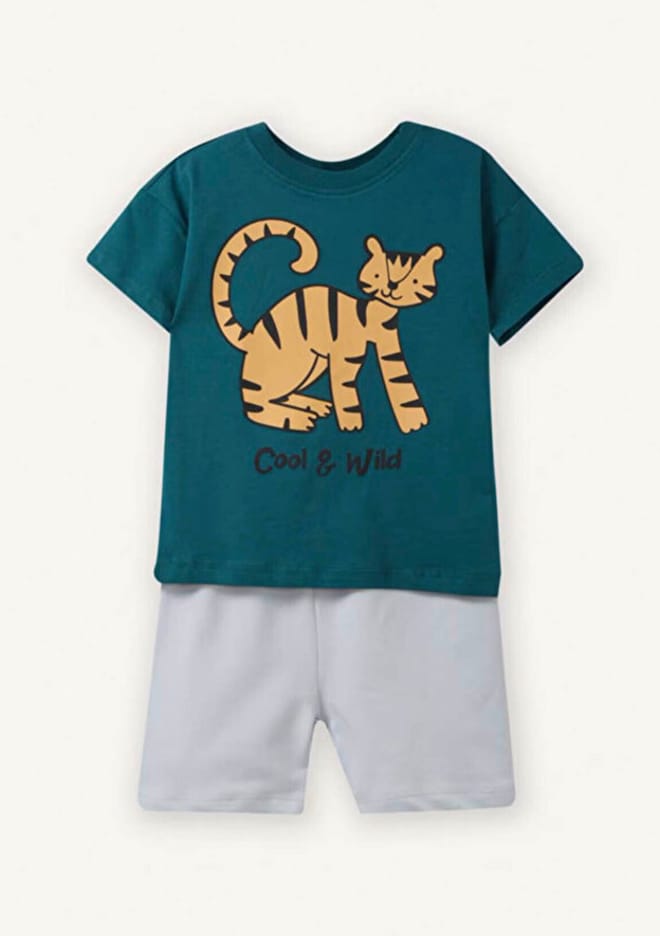 G8114A5Dfa Erkek Bebek Yeşil Eşofman