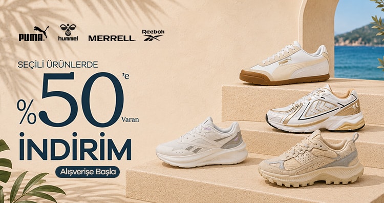 Seçili Spor Markalarında %50'ye Varan İndirim