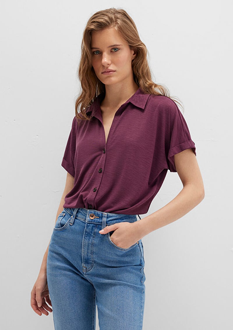 M168081-70664 Kadın Kısa Kol T-Shirt