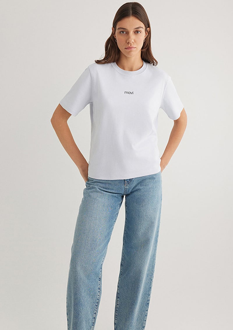 M1612829-89201 Kadın Baskılı T-Shirt