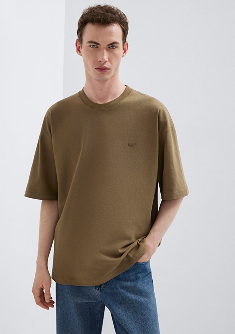 M0613188-71564 Erkek Baskılı T-Shirt