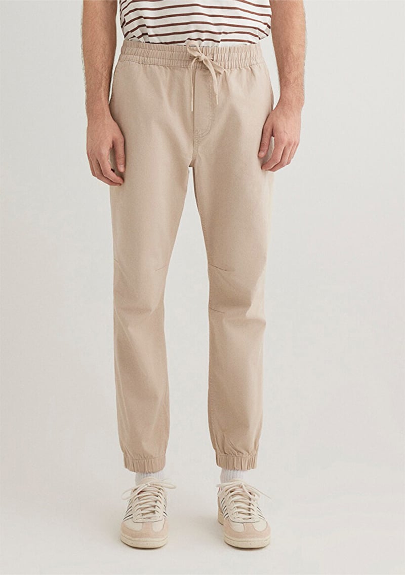 M000169-70004 Erkek Bej Pantolon