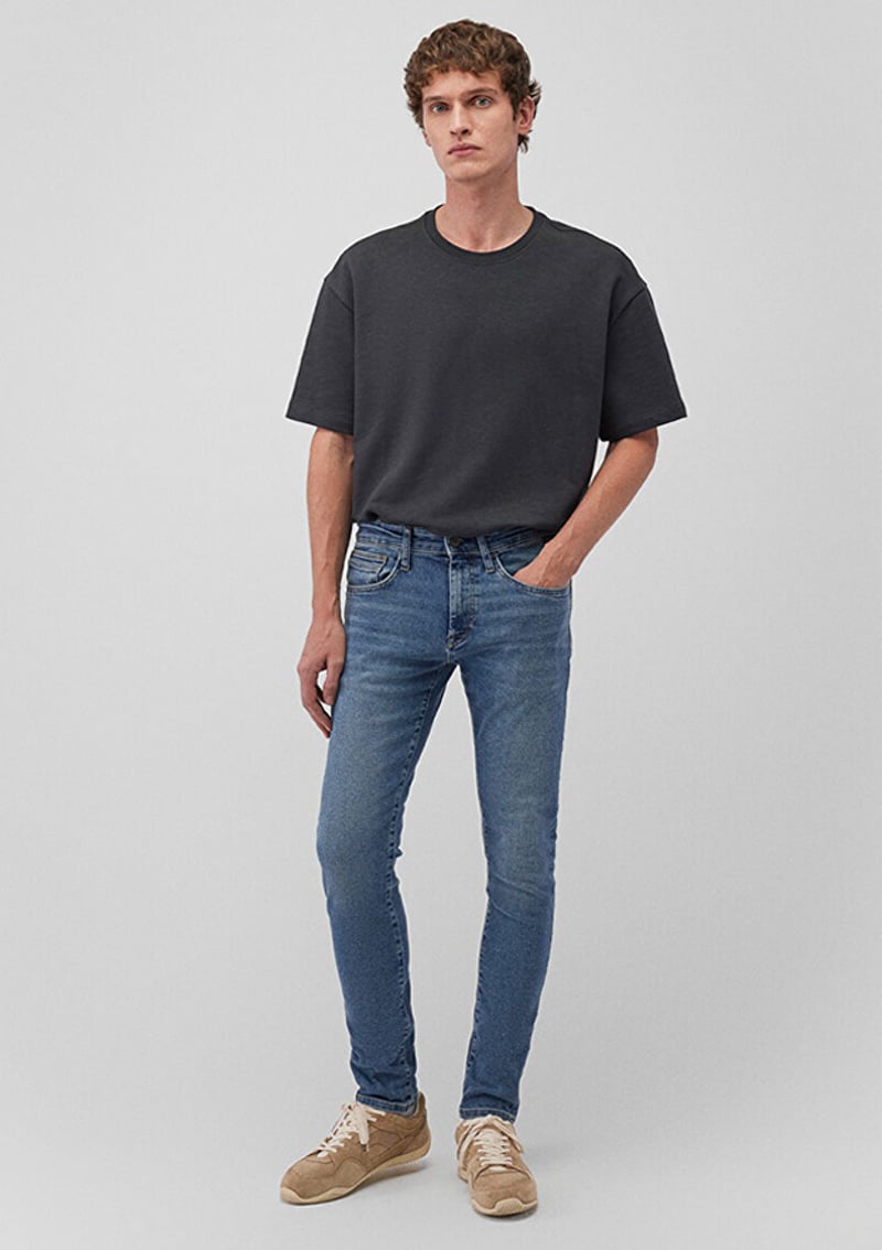 M0042487834 Erkek Mavi Jean Pantolon