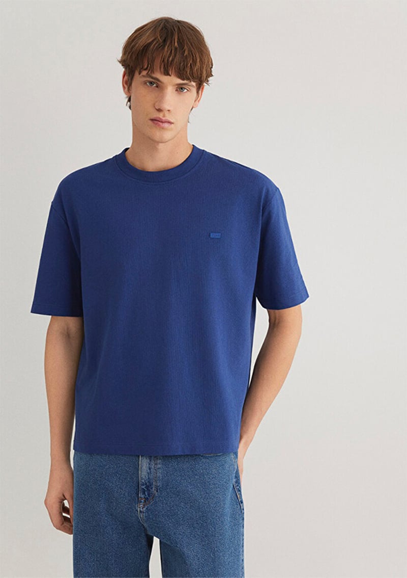 M0612578-70722 Erkek Çok Renkli Kısa Kol T-shirt