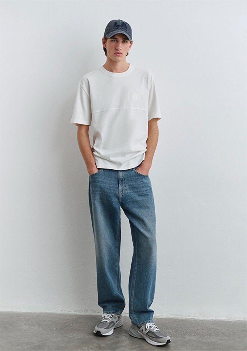 M0010289-89127 Erkek Mavi Jean Pantolon