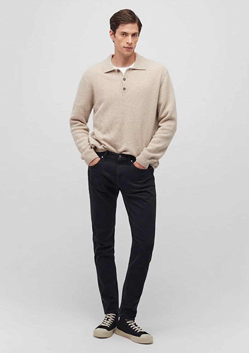 M0042487866 Erkek Siyah Jean Pantolon