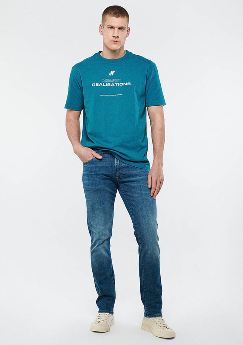 M0042285213 Erkek Mavi Jean Pantolon