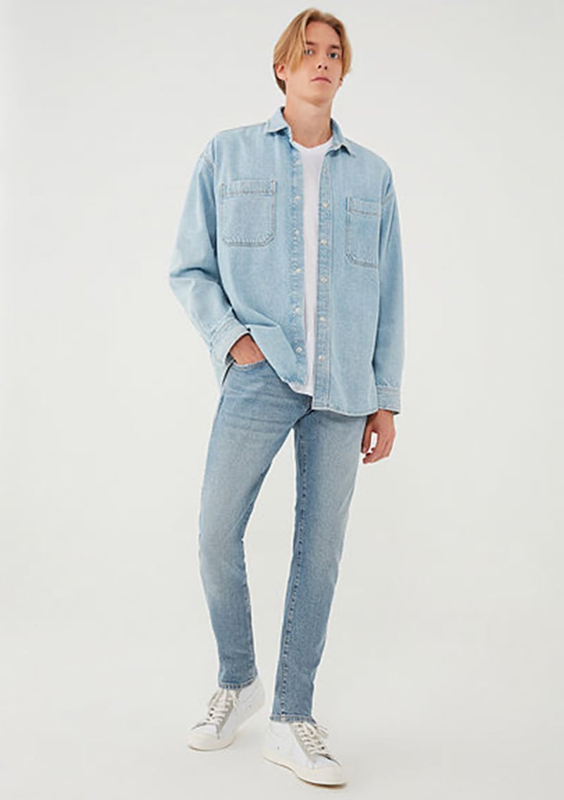 M001070-33974 Erkek Lacivert Jean Pantolon