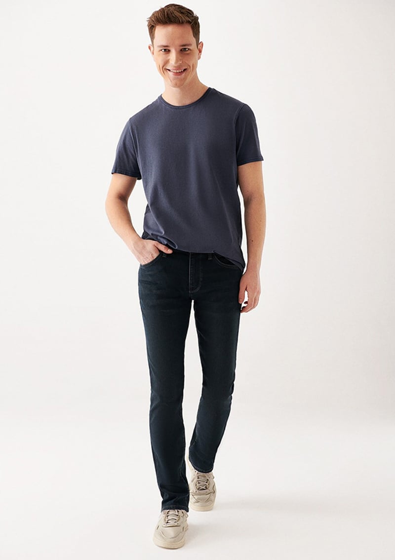 M0037829624 Erkek Mavi Jean Pantolon