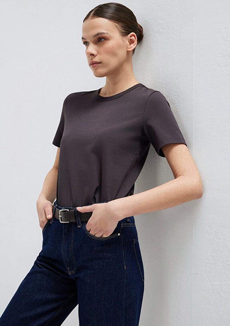 M1614067-88615 Kadın Basic T-Shirt