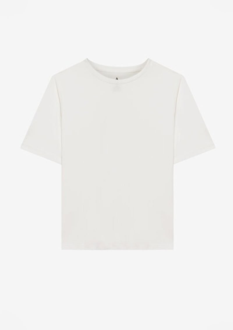S2510327-102 Kadın Beyaz Baskılı T-shirt