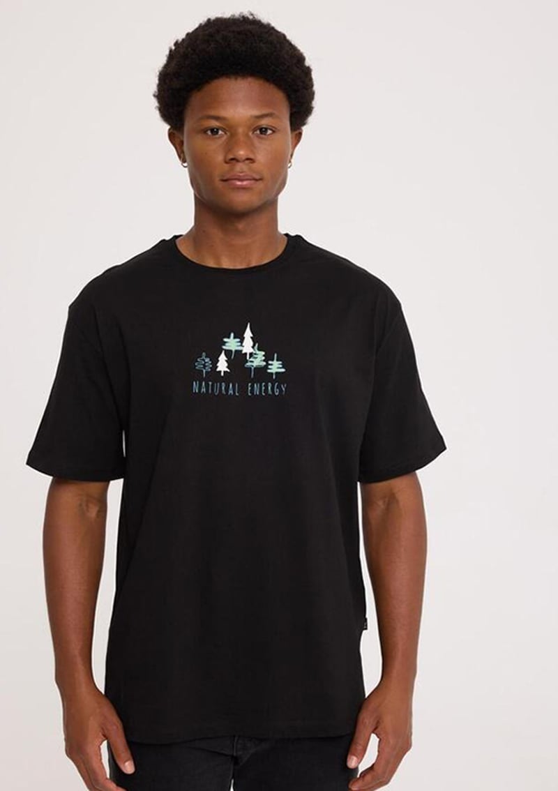 Tc9030 Erkek Siyah T-shirt