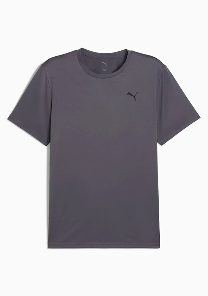 52590869 Erkek Gri Bisiklet Yaka T-shirt