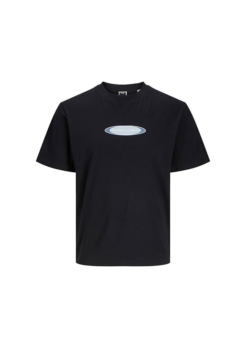 12273880 Erkek Siyah Baskılı T-shirt