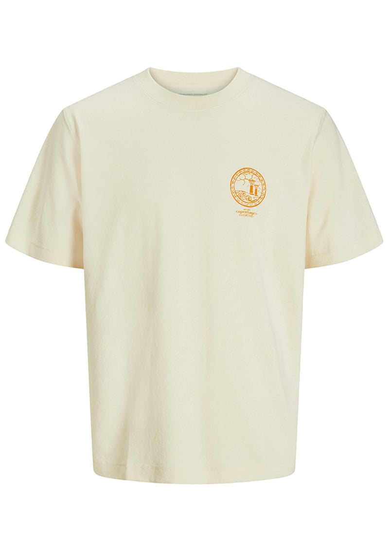 12273169 Erkek Beyaz Baskılı T-shirt
