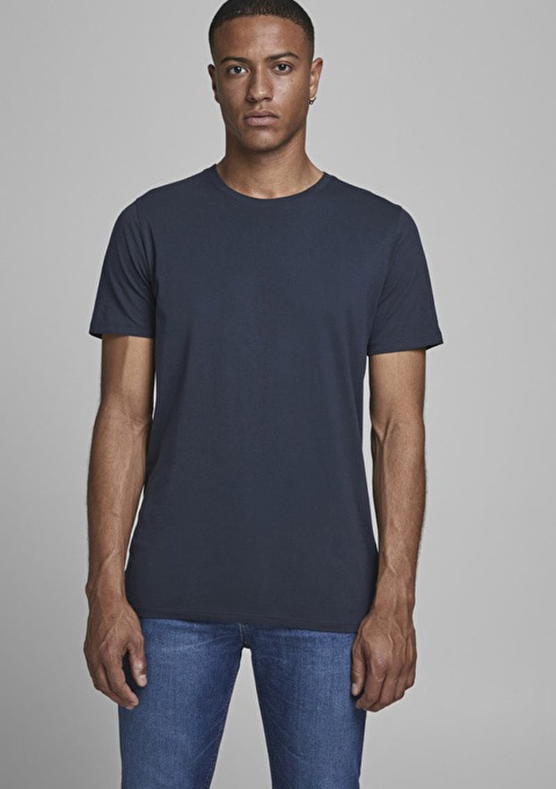 12156101 Erkek Çok Renkli Basic T-shirt