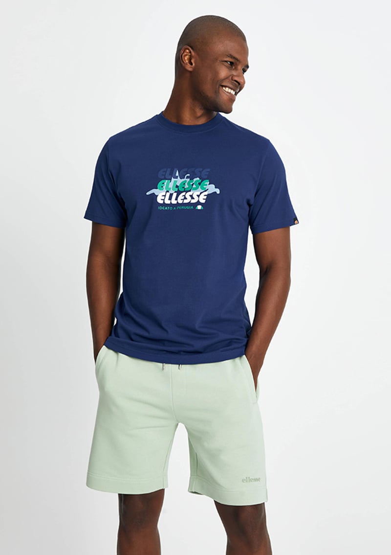 Em184 Erkek Çok Renkli Baskılı T-shirt
