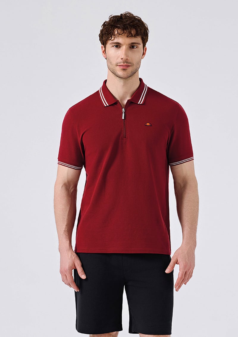 6Sm5051 Erkek Çok Renkli Polo Yaka T-shirt